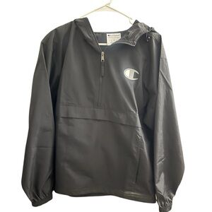 Champion Black Windbreaker Jacket